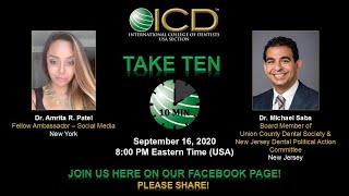 ICD Take Ten with Special Guest Dr. Michael Saba