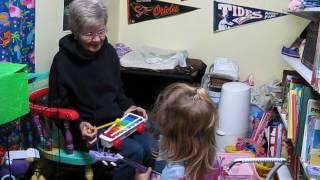 LJ jamming with grandma 11/18/16