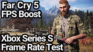 Far Cry 5 Xbox Series S Frame Rate Test (FPS Boost | Backwards Compatibility)