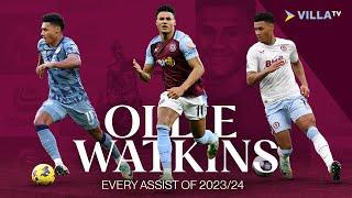  PLAYMAKER OF THE SEASON | All 13 of Ollie Watkins assists from 2023/24!