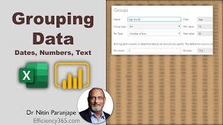 Grouping in Power BI - Dates, Numbers and Text