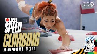  LIVE Speed Climbing: Women’s & Men's Finals! | #OlympicQualifierSeries