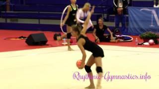 Arina Averina Ball Training Grand Prix Marbella 2017