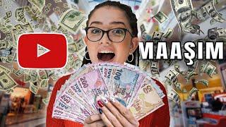 İLK YOUTUBE MAAŞIMI HARCADIM !