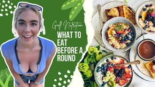 Golf Nutrition Secrets to DOMINATE Your Next Round