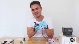 How to Set Up Wormhole Tattoo Machine | Tattoo Needles and Tubes