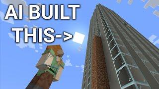 AI Builds Stuff in Minecraft | Mindcraft