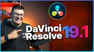 NUEVAS características de DaVinci Resolve 19.1 ¡REVELADAS! | Descargalo ya