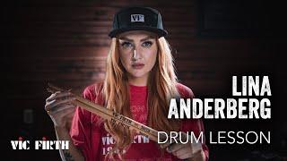 Lina  Anderberg | Vic Firth Drum Lesson