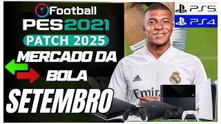  PES 2021 PATCH 2025 PS4 & PS5 COM FACES EM TODOS JOGADORES, NOVA NARRAÇÃO & MUITO MAIS... #pes2021