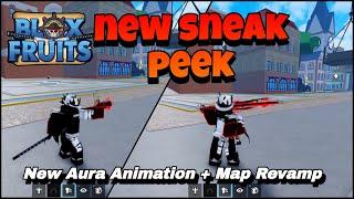 NEW AURA ANIMATION, MAP REWORK (BLOX FRUITS UPDATE 24)