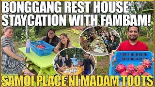 BONGGANG REST HOUSE STAYCATION WITH FAMBAM! SAMOI PLACE NI MADAM TOOTS! FILIPINO-INDIAN FAMILY ️
