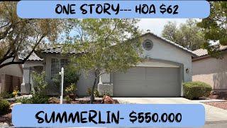 House for Sale Las Vegas, Homes for Sale Summerlin Large Backyard