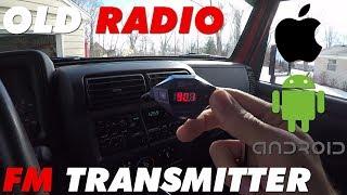 How to Add an AUX Input to Old Radio | JETech Wireless FM Transmitter Review