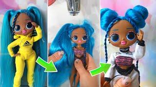 LOL OMG Dolls CHILLAX Hair Transformation #shorts