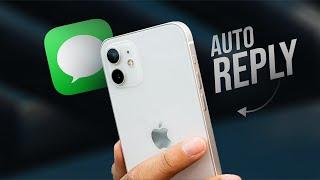 How to Auto Reply to Messages on iPhone