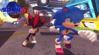 Movie Sonic VS Shadow in Sonic Adventure 2