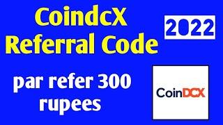 CoinDCX referral/invite code | Refer and earn