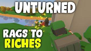 Unturned PvP - Most Intense Rags To Riches