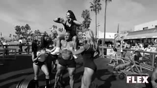 Arnold Returns To Muscle Beach 2017