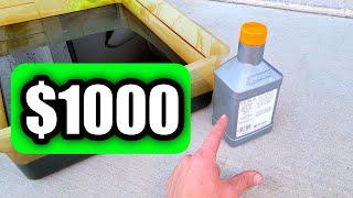 This Synthetic Oil is Worth $1000 / oil change
