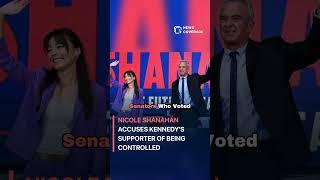Nicole Shanahan Accuses Kennedy’s Supporter of Being Controlled #politics