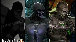 NOOB SAIBOT Evolution Skins Costumes MK2 - MK1 Mortal Kombat 1