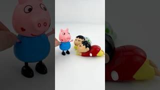 Satisfying with Unboxing Peppa Pig and Shin Cute Toys ASMR Videos #peppapig