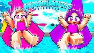 Aquatlantis Waterpark on Roblox!