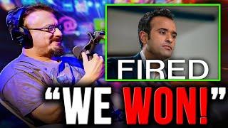 Sam Hyde On Vivek Ramaswamy Getting Fired w/ Nick Rochefort