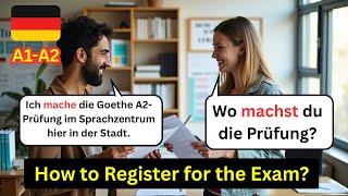 The ULTIMATE Guide to Registering for Deutschprüfung A1-A2