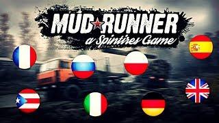 Spintires: MudRunner - Change Language - Steam & Crack Version!