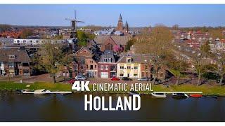 HOLLAND  Drone Aerial 4K | Cinematic Aerial of the Netherlands Ultra HD Nederland