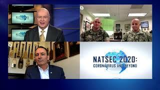 NATSEC 2020: MPCON Smith and Sgt. Maj. Black, with National Executive Director Mike Stevens