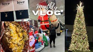 Monthly Vlog: Shop w/Me For A Christmas Tree & Decor + Finally Checking On My Camera + Haul | C&C TV