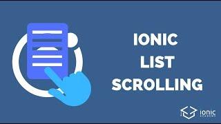 How To Scroll Ionic 4 List Manually From Code