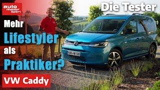 VW Caddy: Fancy, digital und teuer! Mehr Lifestyler als Praktiker? - Test | auto motor und sport