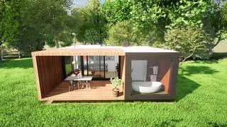 EXOBOX Tiny Huse 'Air BnB' 3