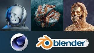 Cinema 4D Style in Blender (C4D vs Blender)