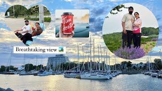 Bronte heritage waterfront park in oakvillemumma papa review on Timhortons coffee️