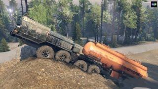 SpinTires обзор мода ( КЗКТ-7428 «Русич»v3.0 ) Уже лучше!