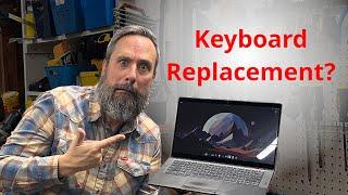 How to Replace the Keyboard on a Dell 5300 2-in-1 Laptop