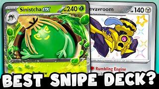 Snipe 200+ Damage ANYWHERE with Sinistcha ex & Revavroom!