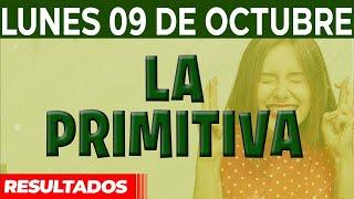 Resultado del sorteo Primitiva del Lunes 9 de Octubre del 2023.