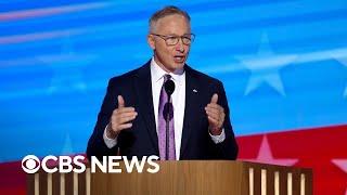 Republican Mayor John Giles calls on moderates to put country first, applauds Kamala Harris at DNC