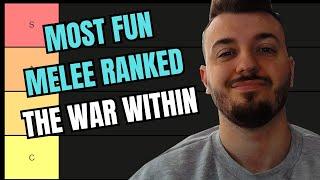 MOST FUN MELEE SPECS TIER LIST THE WAR WITHIN