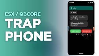 [ESX-QBCore] Trap Phone Drug Selling System | FiveM Script 