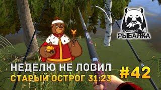 Русская рыбалка 4 #42 - Неделю не ловил. Старый Острог 31:24