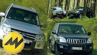 Mitsubishi Pajero vs. Toyota Land Cruiser Motorvision vergle