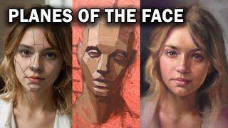 Mastering the planes of the face – Live Portrait Demo